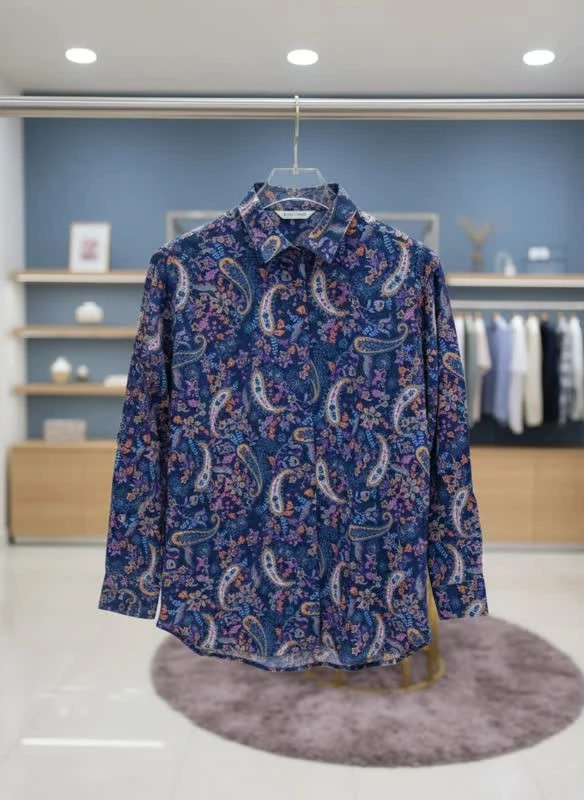 پیراهن طرح دار والبوش آلمان طرح بتهجقه مدل “Royal Paisley”