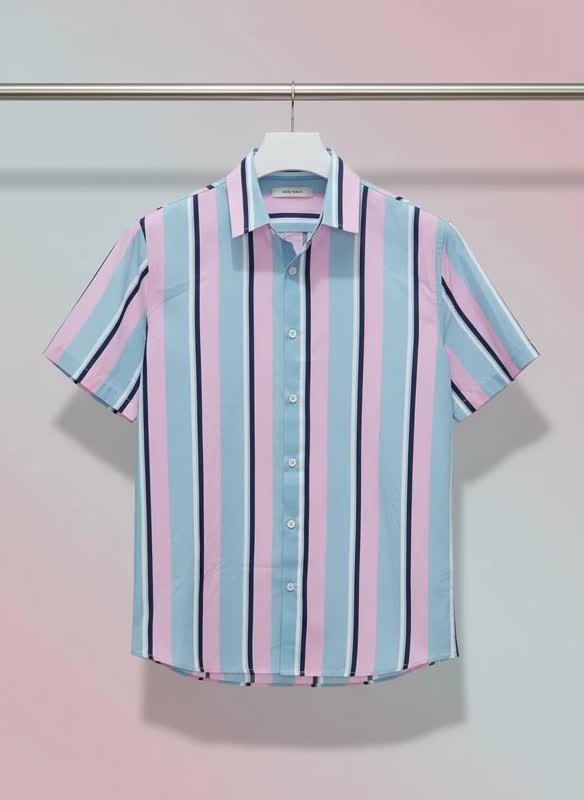 پیراهن تابستانه مدل “Pastel Stripe”