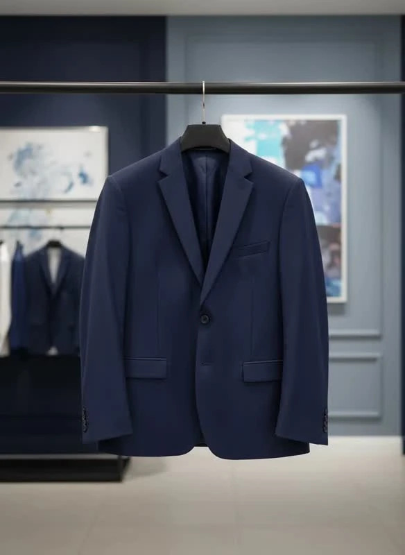 کت تک مردانه مدل “Navy Classic”