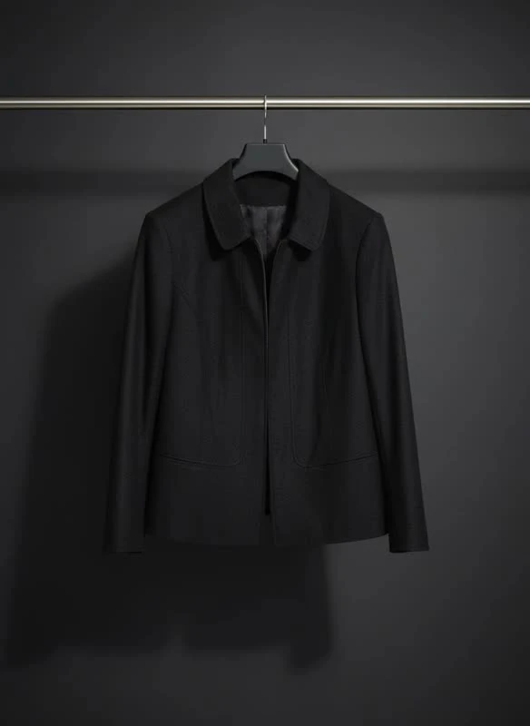 کت اسپرت مشکی مینیمال والبوش آلمان – Minimal Black Jacket