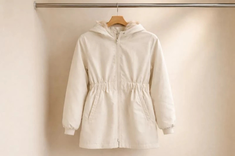کاپشن دخترانه مدل “Ivory Breeze Jacket”