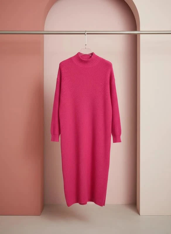 پیراهن بافت زنانه مدل “Rose Cozy Knit Dress”