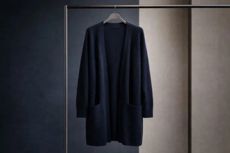 کاردیگان بافت زنانه مدل “Midnight Soft Knit Cardigan”