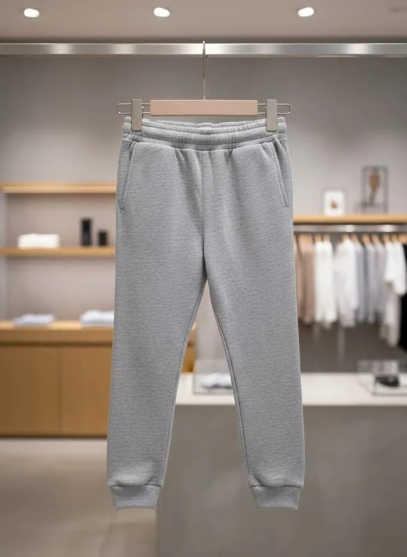 شلوار گرمکن بچگانه مدل “Light Grey Cozy Joggers”