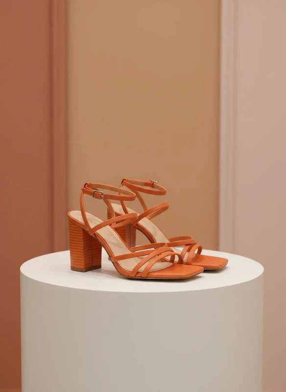 کفش پاشنهدار زنانه مدل Terracotta Strappy Heel