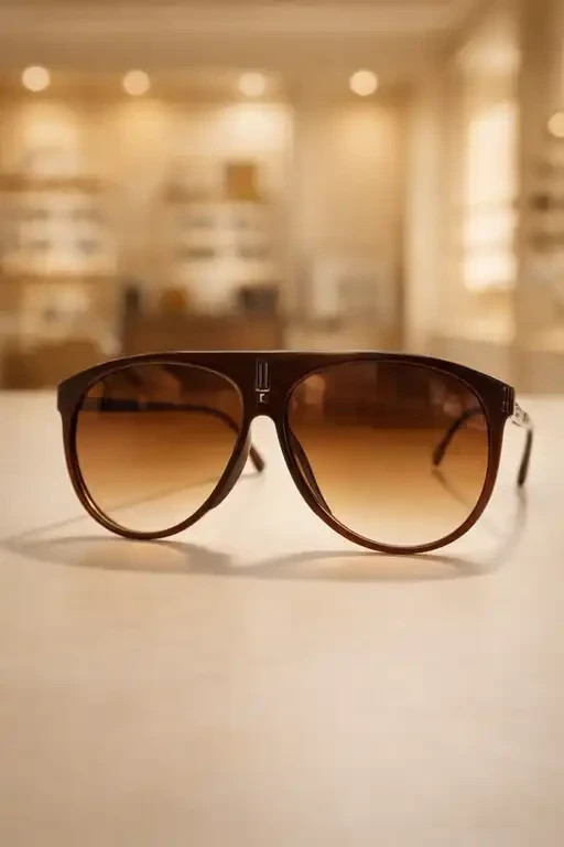 TOUPS Classic Brown عینک آفتابی
