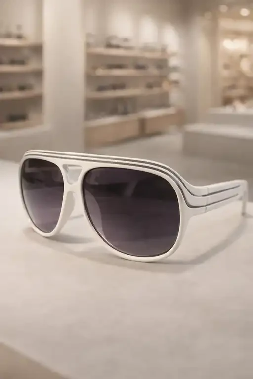 White Turbo عینک آفتابی