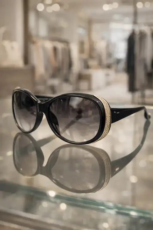 Black Luxe Glam عینک آفتابی