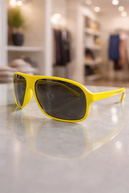 Sunburst Yellow Sport عینک آفتابی