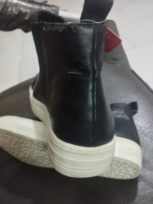 نیمبوت زنانه مدل Black Casual Slip-On