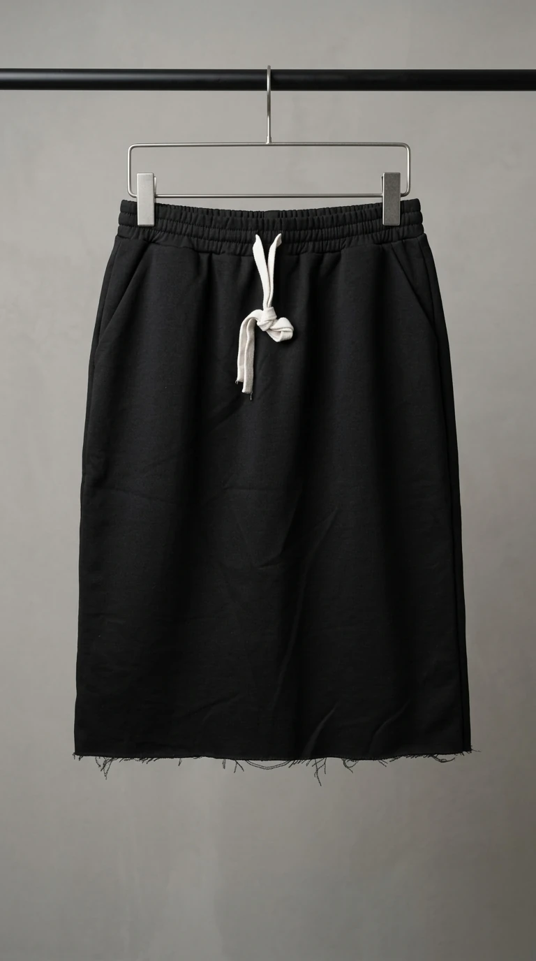 دامن کوتاه اسپرت مشکی – Black Casual Mini Skirt