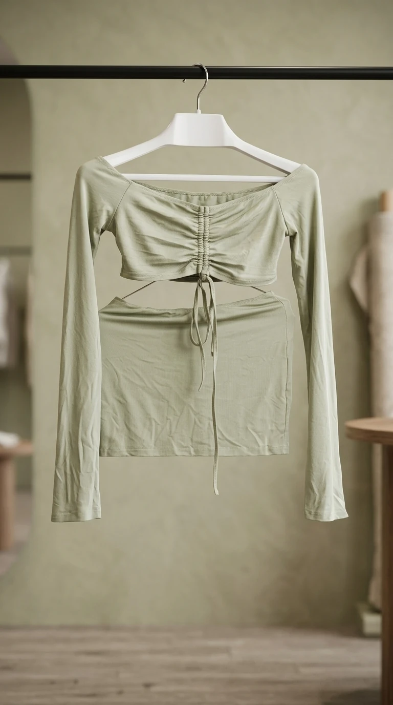 ست دو تکه راحتی (Sage Lounge Co-ord Set)