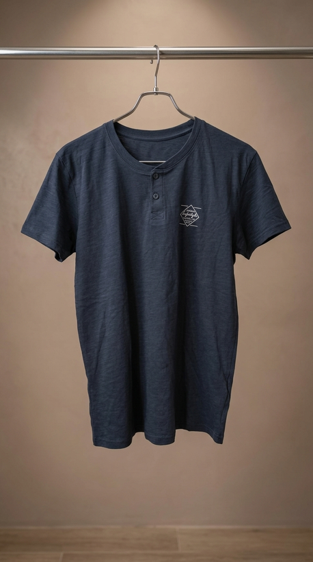 تیشرت دکمهدار (هنلی) مردانه (Men’s Henley T-Shirt)