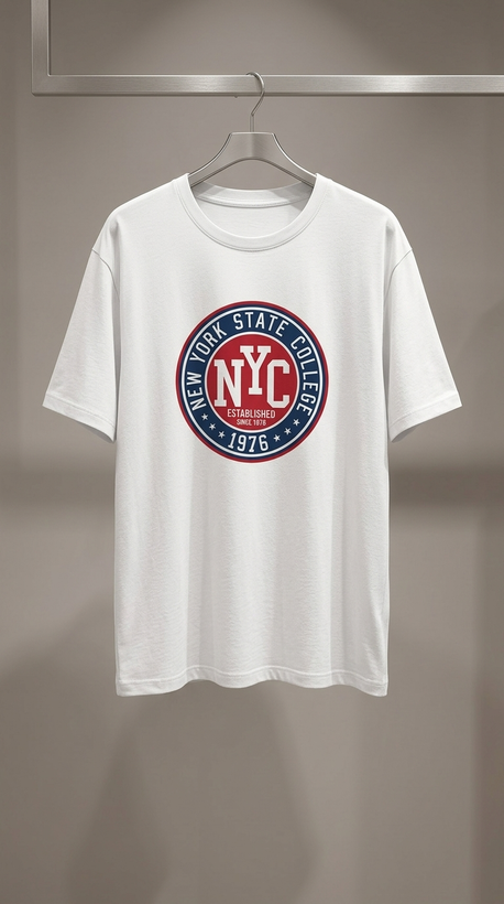 تیشرت مردانه طرح کالج نیویورک (NYC College Graphic T-Shirt)