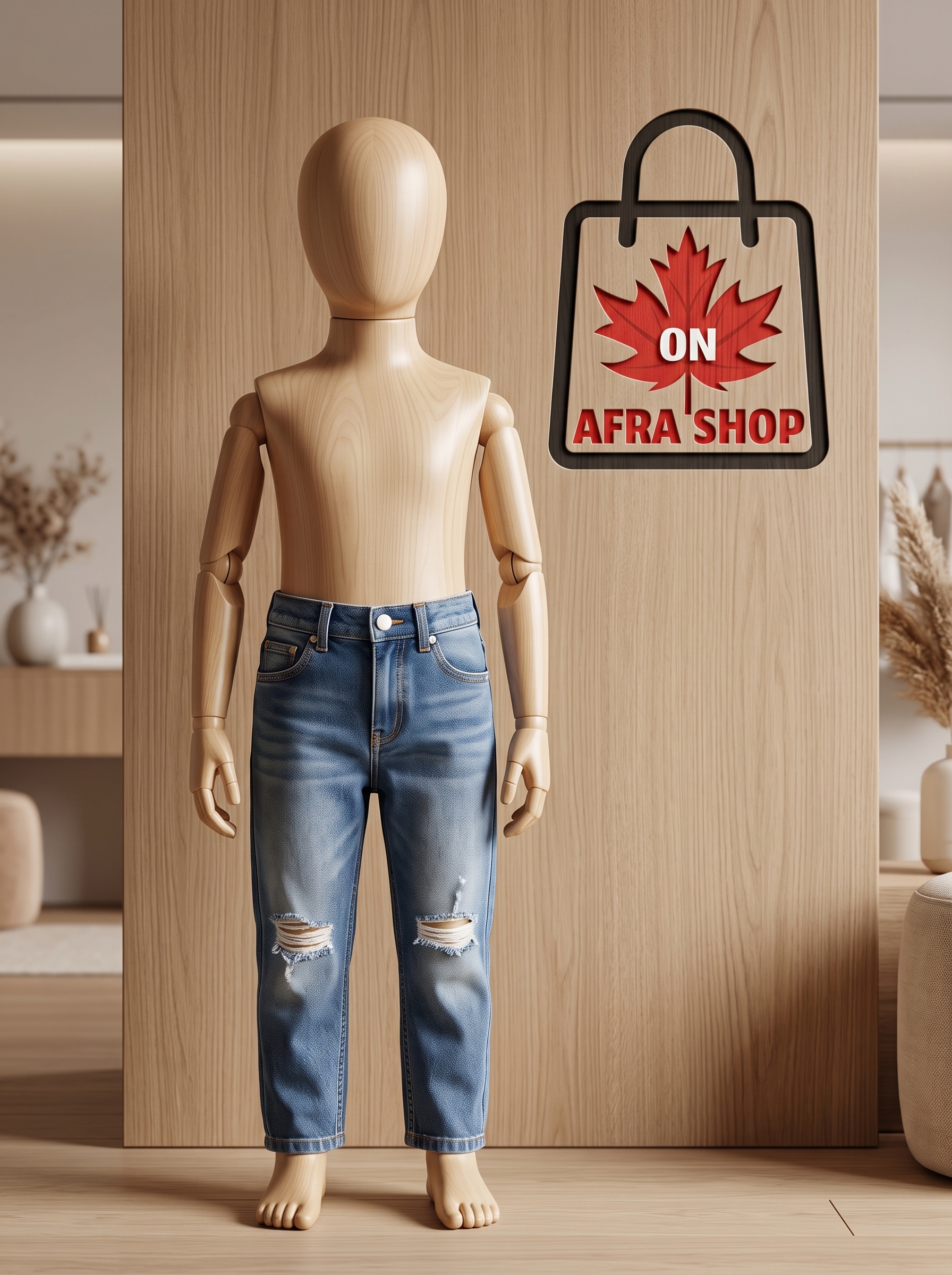 شلوار زاپ دار بگ بچگانه